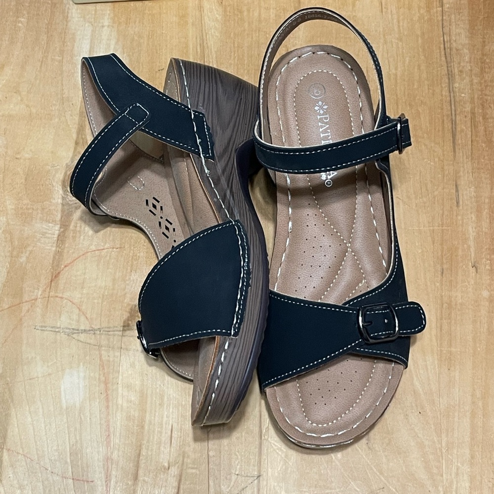 NIB Patrizia by Spring Step - Shantay - Black, Size 8